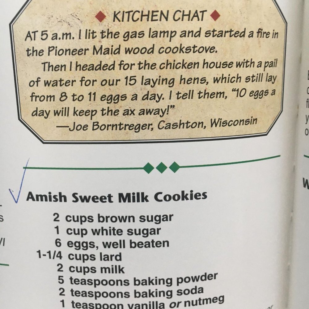 AMISH COOKBOOK - Picture 6 of 8